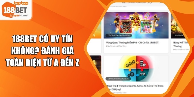 188BET Có Uy Tín Không